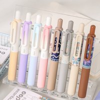 Pocket Pens,Retractable Ballpoint Pen,Comfort Grip Fashionable Elegant Pen,0.5mm Black Ink for Shcool Office Examination Special