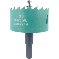 CHOWMASTER 1 Pc 16-168mm Bimetal Wood Hole Saw Drill Bit HSS Steel M42 Core Hole Saw Suitable For Downlight Plasterboard Opening