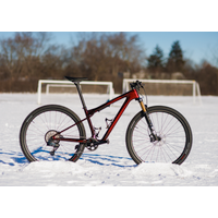Red Black OEM HMC T1100 Full Carbon Fiber Suspension MTB Mountain Bike Frame EPIC WC XC Boost 148x1 UDH Hanger 29er 27.5er