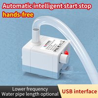 DC Submersible Pump Mini Fountain Water Pump Submersible Water Pump for Pond Fountain Aquarium Garden