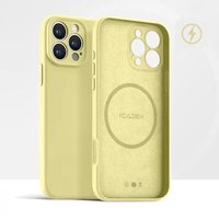Original Liquid Silicon For Magsafe Case For iPhone 17 Air 17E 16 Plus 16E 15 14 13 12 11 Pro Max Magnetic Wireless Charge Cover