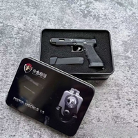1:3 Size Alloy Empire GLK G34 Pistol Model Metal Gun Keychain Disassembly Toy Men's Gift Decoration Craft Figurines & Miniatures