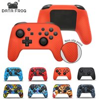 DATA FROG Soft Silicone Case Compatible-Switch Pro Controller Protective Skin Cover Grips For Switch Pro Accessories