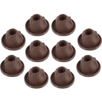 10 Pcs Volcano Model Accessories Large Science Kit Educational Toy Project Plastic Base Eruptions Experiments Diy Shell Building