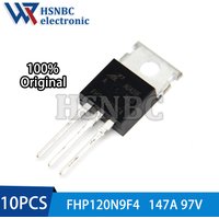 10PCS FHP120N9F4 120N9F4 FHP120N9F4A TO-220 147A 97V N-channel Power MOSFET Transistor 100% New Original