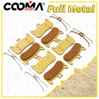 4 Pairs, Bicycle Disc Brake Pads For Formula Cura 4 Caliper, Ultra Class, Full Metal