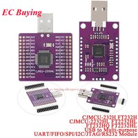 5Pcs/1pc FT2232HL Dual Channel USB TURN UART FIFO SPI I2C JTAG RS232 Module FT2232 CJMCU-2232HL FT232HQ multifunctional serial