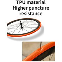 AliExpress 1/2pcs Bicycle Tpu Inner Tube 45/65/85mm Suitable For Presta Valve 700x18/23/25/28/30/32c Mountain Bike Road Bike Inner Tube