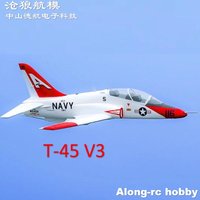 EPO RC Plane 70mm jet EDF RC Airplane T45 T-45 V3 6S PNP or KIT Retractable Landing gear RC Aircraft RC Model Fixed wing