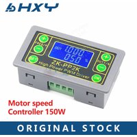 ZK-PP2K PWM DC 3.3 ~ 30V 12V 24V Motor Speed Controller Regulator 8A 150W Adjustable LED dimmer Pulse Frequency Duty Ratio
