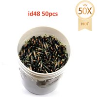 50pcs ID48 Transponder Chip ID48 T6 Key Transponder Chip Immobilizer For VW audi fiat