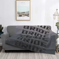 Bride JDM Material Plaid Throw Blanket for Bed Sofa Thermal Cotton Bed Linen Home Textile