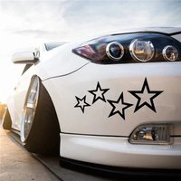 12CMX24CM stars car sticker vinyl car decal waterproof stickers on car truck bumper rear window no background