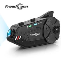 Freedconn r1 plus Motorrad Intercom Helm Dash Cam Bluetooth Headsets Freis prec heinrich tung Kommunikator Video aufzeichnung 1080p Inter phone