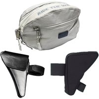 AliExpress ACTO 5 ACTOFIVE CYCLES Compatible With Brompton small cloth folding bicycle accessories triangle bag cowhide tool kit pig nose bag storage front bag