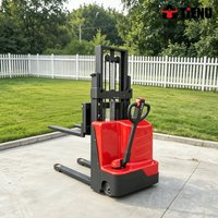 Fully Electric Stacker Features Effortless Climbing capabilities Functions as a self Lifting trolley and supports customization image 3