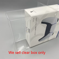 Plastic clear box PET Transparent display Case for PS5 DualSense game controller storage collection box
