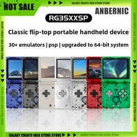 ANBERNIC RG35XXSP Mini Retro Handheld Game Console 3300mAh 3.5-inch IPS Screen Battery Supports HDMI-TV Out And Bluetooth 4.2