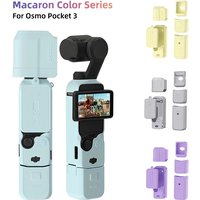 Case For DJI OSMO Pocket 3 Silicone Protective Cover Anti-Scratch Handle Lens Cap Protector For Pocket3 Camera Shell Accessories