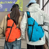 Sac de poitrine de grande capacité, sac à bandoulière de sport, sac de cyclisme, sac de travail, nouveau sac à bandoulière fonctionnel et polyvalent