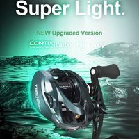 HISTAR Aurora airCF Carbon Baitcasting Fishing Reel BFS NMB SIC BB 109G 3D Suspension Magnetic Brake 8.1:1 Ratio 4KG Drag Power