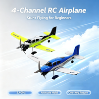 4-Kanal RC Stunt-Flugzeug 2.4G Bürstenloser Ferngesteuerter Segelflieger EPP-Schaumstoff Flugzeugmodell Spielzeug