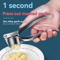 Professional Kitchen Helper Gadgets Useful Garlic Kosh Tool Smooth Crushing Easy Clean Handle For Vegetable Fruit Crusher