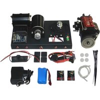 TOYAN FS L200AC Engine Model Kit with Start Accessories 7cc Inline 2 Cylinders 4 Stroke Air Cooled Nitro Engine Model Kit Toys