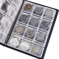 Coin Organizer Storage 120 Pockets Coin Collection Book Coin Collection Holder Album Commemorative
