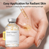 Collagen Essence Water Needle Anti Wrinkle Facial Essence Repair Tightening Texture Refining Treatment Hydrating Skin Care Serum