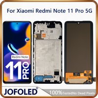 For Xiaomi Redmi Note 11 Pro 4G 5G LCD Display Touch Screen Digitizer 2201116TG 2201116TI 21091116I 2201116SG Replacement Parts