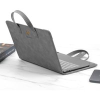 Portable Laptop Bag for MacBook Air 13.6 M3 M2 Soft Handle Laptop Briefcase for MacBook Air 13 Pro 13 Waterproof Notebook Bags