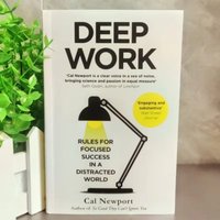 Deep Work Rules for Focused Success Book Cal Newport Best Seller English Edition Hard Cover Business Productivity Guide for