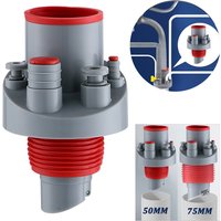Kitchen Pipe Drainpipe Connector Five-in-One Dishwasher Sink Sewer Odor-Proof Insec Joint Water Purifier Front Filter Connector