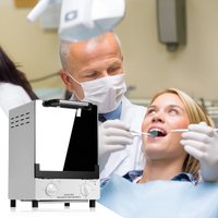 Stérilisateur dentaire vertical commercial à porte unique, armoire de désinfection infrarouge haute température pour instruments buccaux et chirurgicaux, machine de stérilisation de qualité médicale