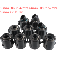 35mm 38mm 42mm 44mm 50mm 52mm 58mm Air Filter Fit For 110cc-250cc ATV Go Kart Quad Buggy Dirt Bike Motorcycle Spare Parts