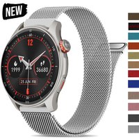 Magnetic Milanese Loop For IGPSPORT LW10 Women Men Replacement Bracelet For igpsport lw10 Smartwatch Stainless Steel Watch Band