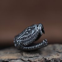 Python Snake Head Brass Knife Beads EDC DIY Paracord Woven Bracelets Lanyard Pendants Accessories Outdoor Tool Hangings Charms