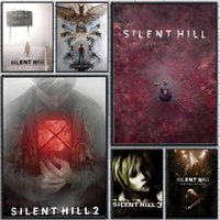 S-silent Hill 3 Poster Art Painting Poster With Prints Home Bedroom Living Room Decoration