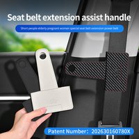 Car seat belt assist handle, car seat belt assist extension, in car boarding and alighting, powered by divine device