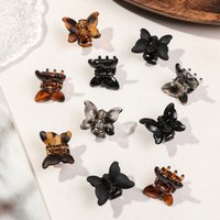 10PCS Mini Butterfly Hair Clips Set for Women Girls Strong Grip for Thin Hair,Neutral Color Hair Styling Accessories