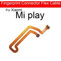 Fingerprint Sensor Scanner For Xiaomi Redmi Mi Note 7 8 Play Touch ID Connect Motherboard Home Button Flex Cable Ribbon Repair