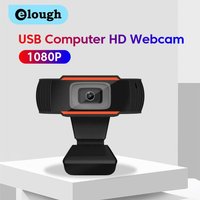 Elough Camera 1080P HD Computer HD USB Camera Built In Microphone USB Network Camera Web Camera For Work With Microphone