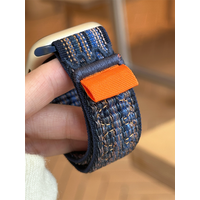 Sport Band For Apple Watch Ultra 2 49mm 45mm 44mm woven Bracelet Nylon Loop 46mm 41mm 42mm Straps iWatch S10 9 8 7 6 5 4 3 se 2