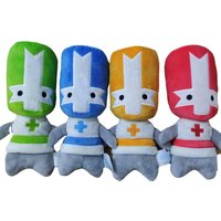 Castle Crashers red Orange Knight stuffed plush toy new 20cm