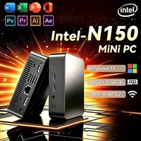 NEW Mini PC Windows 11 Intel N150 Core i3 6100U 16GB 32GB RAM 1TB 2TB SSD WiFi6 Portable Gaming Computer Office PC Desktop
