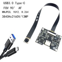 Autofocus 4208*3120 13MP 4K USB3.0 IMX258 CMOS Sensor H.264 Type-C Camera module UVC plug and play For document shooting