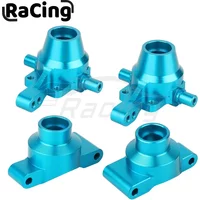 Aluminum Alloy Front Rear Knuckle Arm Steering Cup Upright Hub Carrier For 1/10 RC Car Tamiya TT-01 TT01 Upgrade Parts