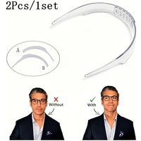 1Set Adjustable Size Smooth Collar Support, Embedded Invisible Shirt Collar Shaper,Unisex Formal Shirt Collar Fixer,for Business