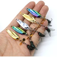 Lure fly fishing hooks, handmade bait combo kit suitable for bass, trout, and salmon, suitable for freshwater and saltwater